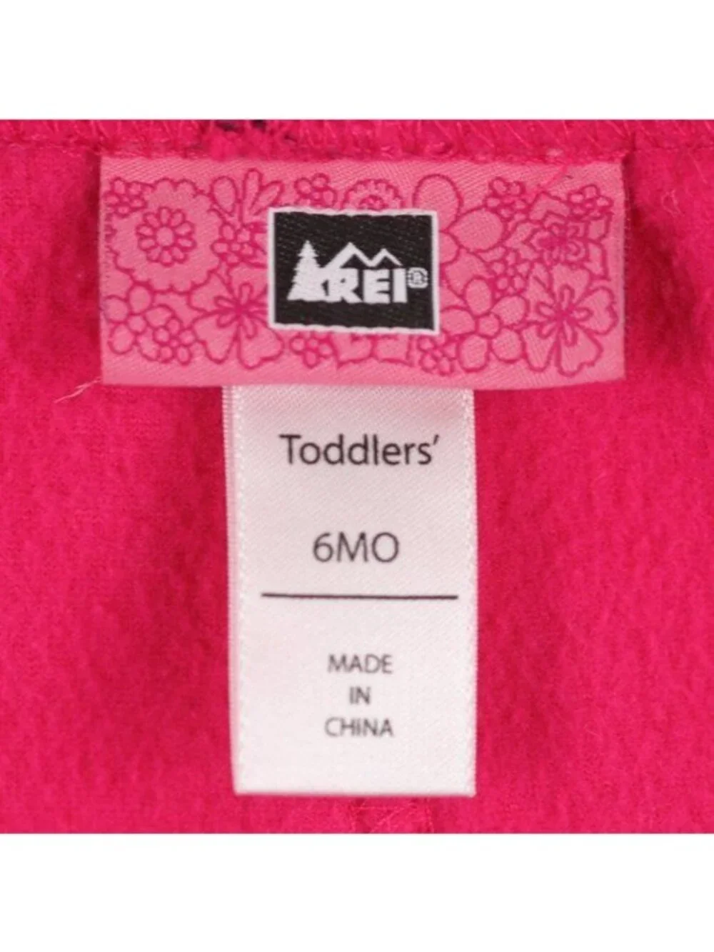 REI Infant Size 6 Months Pink Fleece Pull On Casual Pants